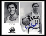 Dick Snyder Autographed 8x10 Photo Seattle Supersonics MCS Holo #87330