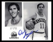 Dick Snyder Autographed 8x10 Photo Seattle Supersonics MCS Holo #87331