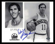 Dick Snyder Autographed 8x10 Photo Seattle Supersonics MCS Holo #87332