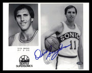 Dick Snyder Autographed 8x10 Photo Seattle Supersonics MCS Holo #87333