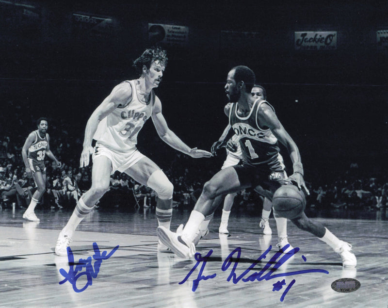 Gus Williams & Swen Nater Autographed 8x10 Photo MCS Holo #87339