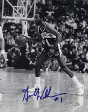 Gus Williams Autographed 8x10 Photo Seattle Supersonics MCS Holo #87353