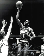 Gus Williams Autographed 8x10 Photo Seattle Supersonics MCS Holo #87359