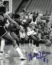 Gus Williams Autographed 8x10 Photo Seattle Supersonics MCS Holo #87360