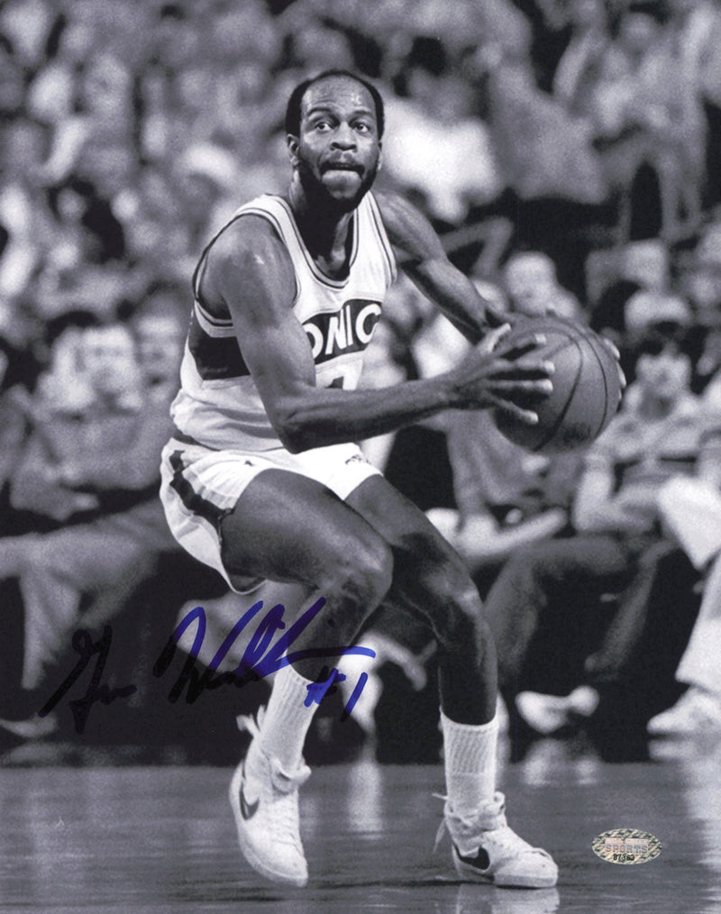Gus Williams Autographed 8x10 Photo Seattle Supersonics MCS Holo #87363