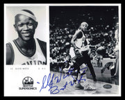 Donald Slick Watts Autographed 8x10 Photo Seattle Supersonics MCS Holo #87375