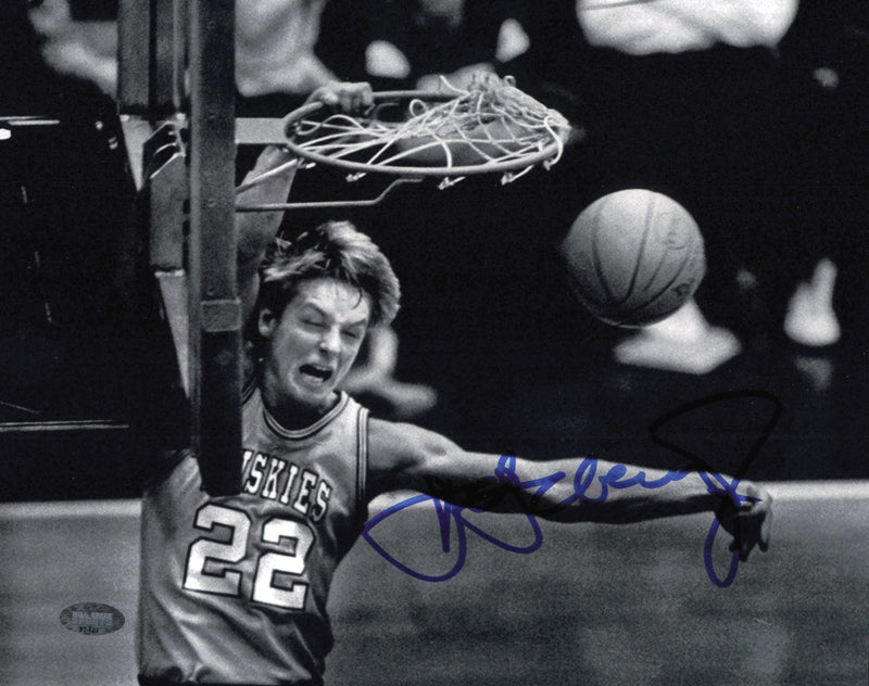 Detlef Schrempf Autographed 8x10 Photo University of Washington Huskies MCS Holo #87421