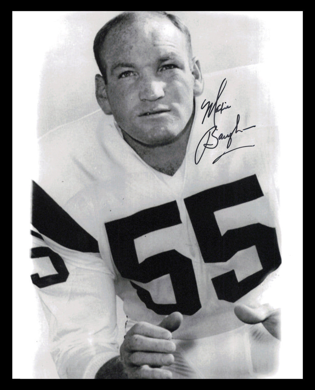Maxie Baughn Autographed 8x10 Photo Los Angeles Rams SKU #244687