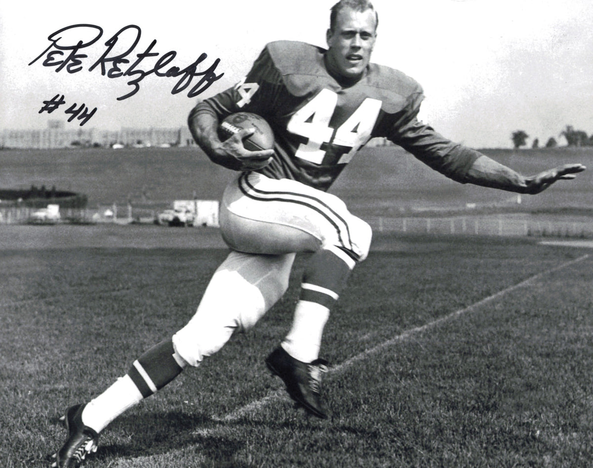 Pete Retzlaff Autographed 8x10 Photo Philadelphia Eagles SKU #244696