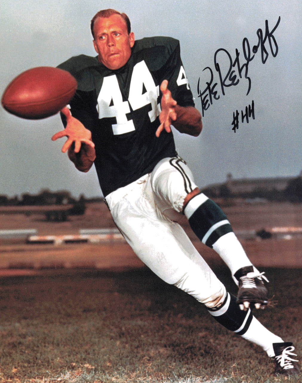 Pete Retzlaff Autographed 8x10 Photo Philadelphia Eagles SKU #244697