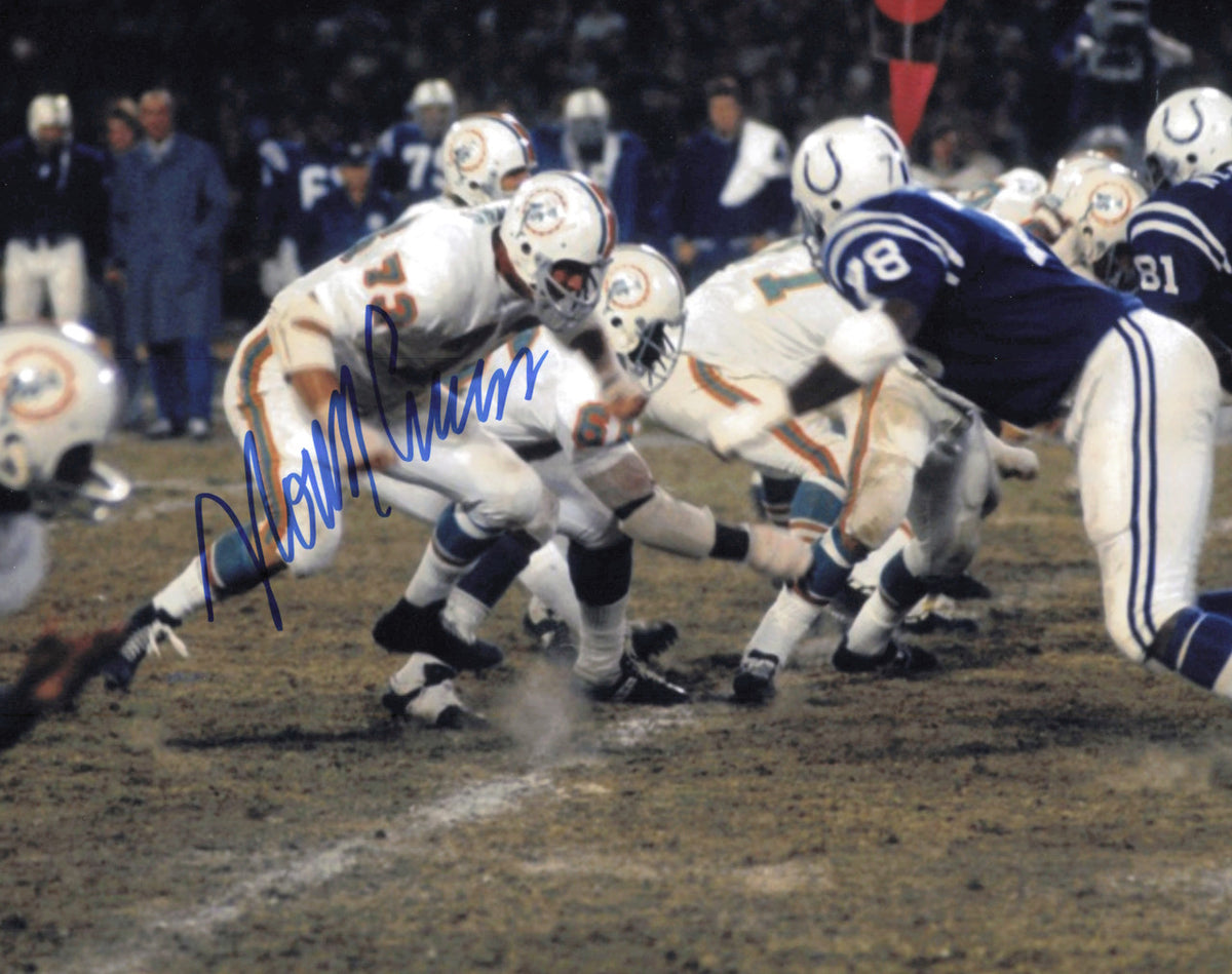 Norm Evans Autographed 8x10 Photo Miami Dolphins SKU #244738