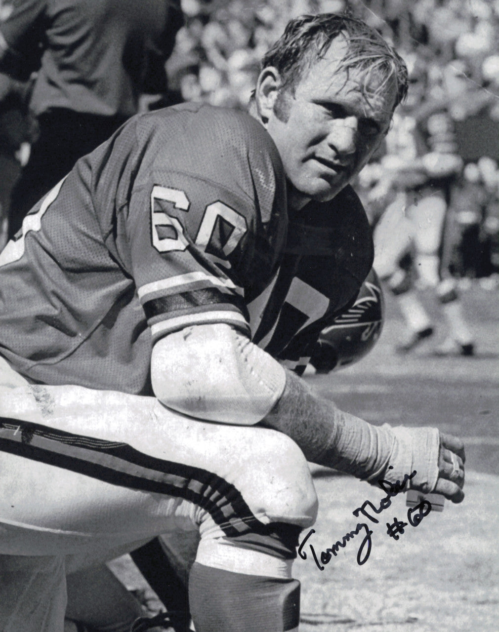 Tommy Nobis Autographed 8x10 Photo Atlanta Falcons SKU #244766