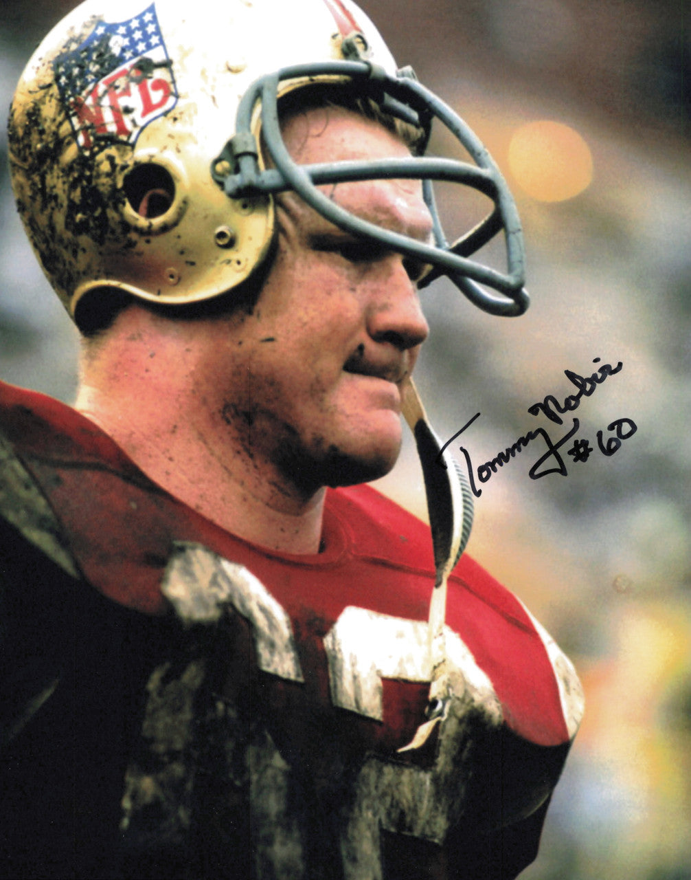 Tommy Nobis Autographed 8x10 Photo Atlanta Falcons SKU #244768