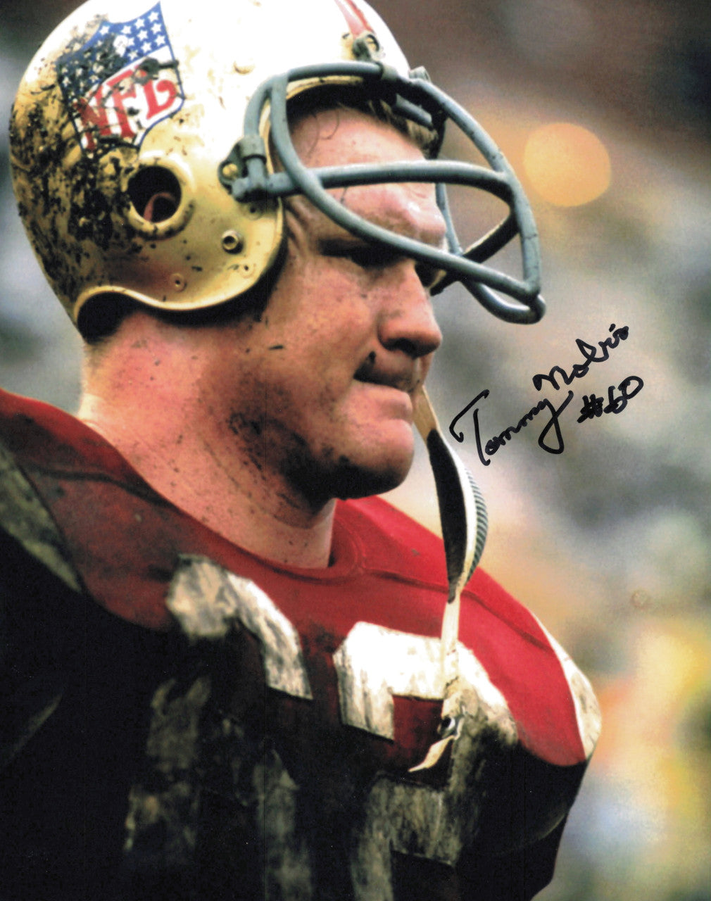 Tommy Nobis Autographed 8x10 Photo Atlanta Falcons SKU #244769