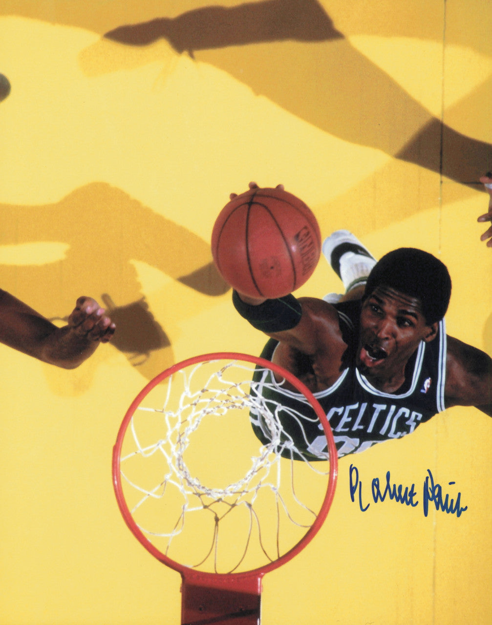Robert Parish Autographed 8x10 Photo Boston Celtics SKU #244782