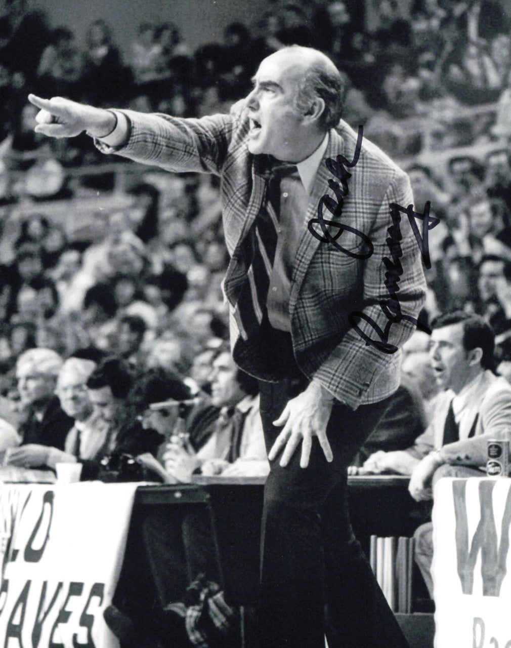 Jack Ramsay Autographed 8x10 Photo Portland Trail Blazers SKU #244797