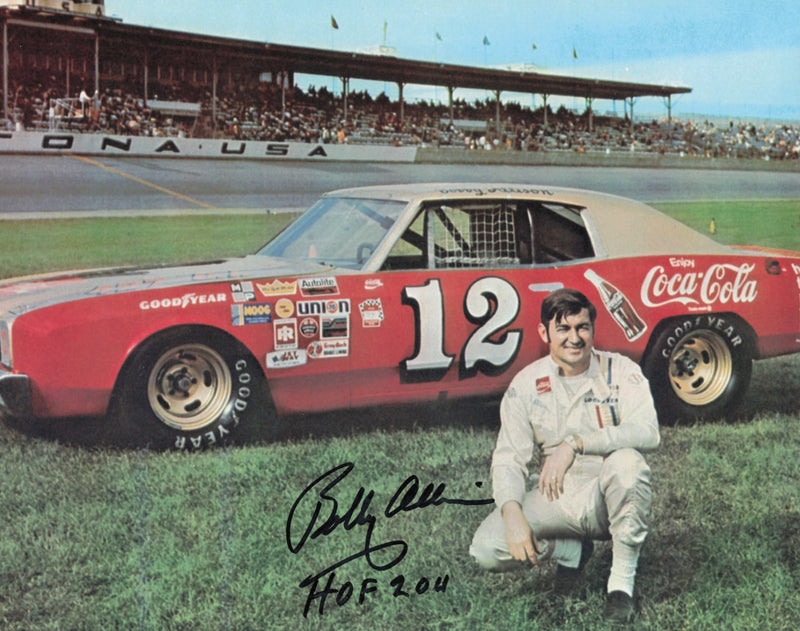 Bobby Allison Autographed 8x10 Photo Nascar "HOF 2011" SKU #244869