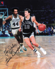 Louie Dampier Autographed 8x10 Photo San Antonio Spurs "To John" (4 Count Lot) SKU #244891