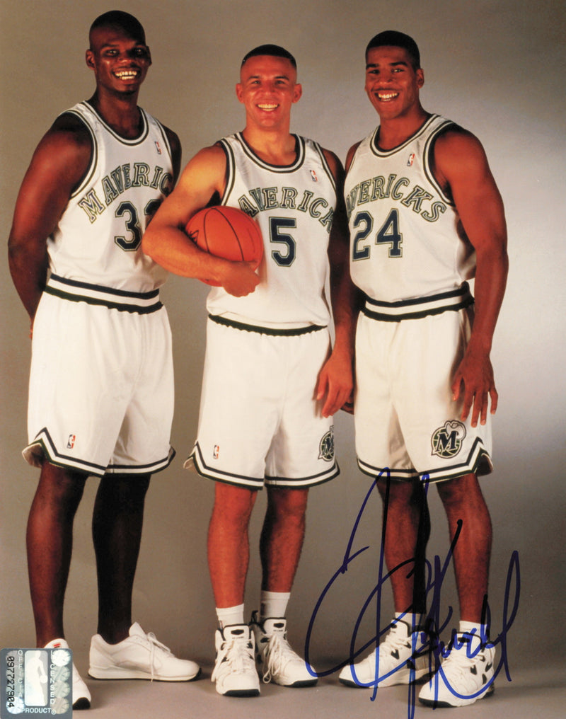 Jimmy Jackson Autographed 8x10 Photo Dallas Mavericks SKU #244896