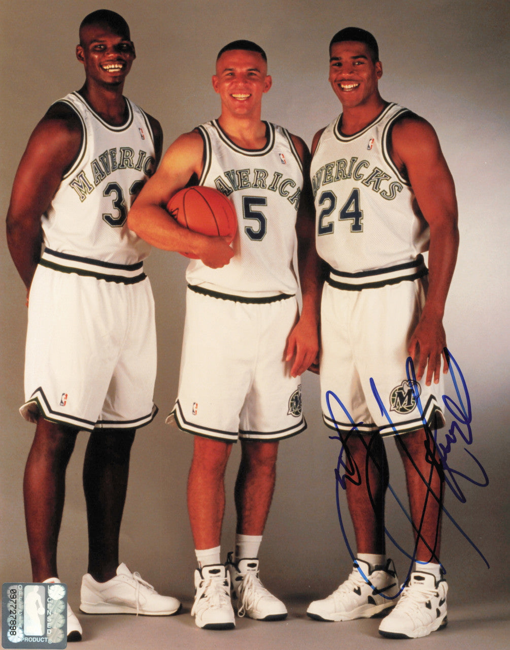 Jimmy Jackson Autographed 8x10 Photo Dallas Mavericks SKU #244897