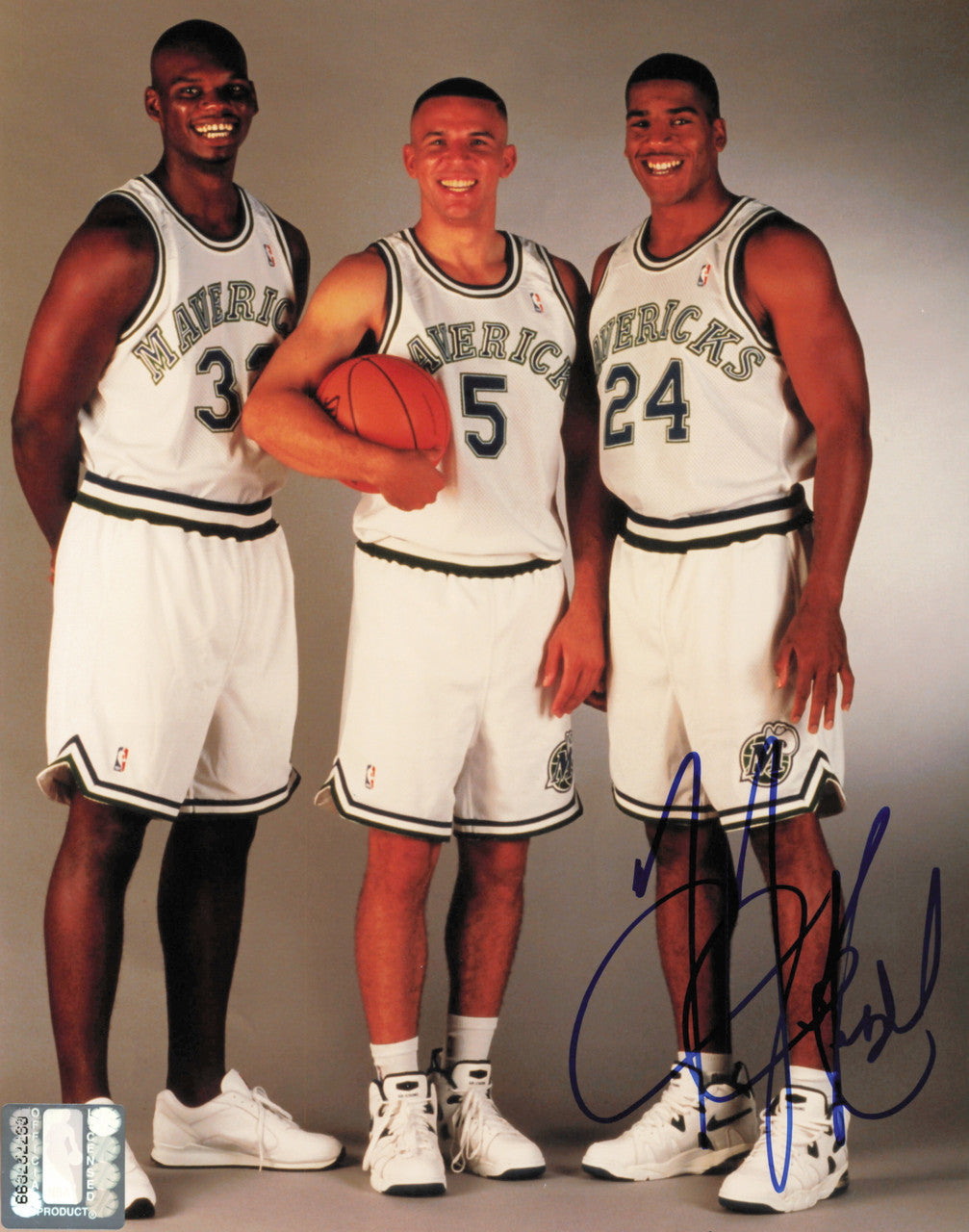 Jimmy Jackson Autographed 8x10 Photo Dallas Mavericks SKU #244898
