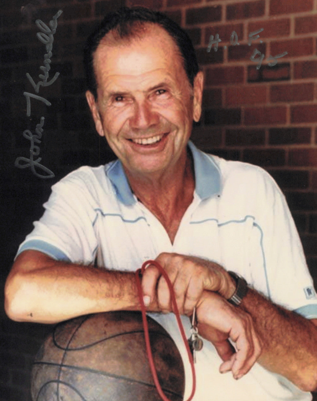 John Kundla Autographed 8x10 Photo Minneapolis Lakers SKU #244914