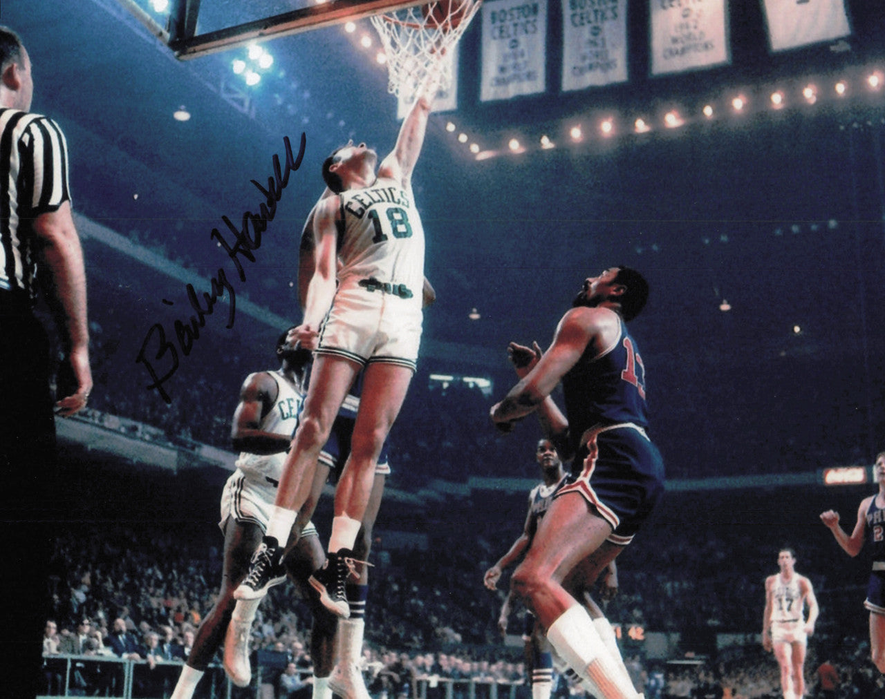 Bailey Howell Autographed 8x10 Photo Boston Celtics SKU #244926