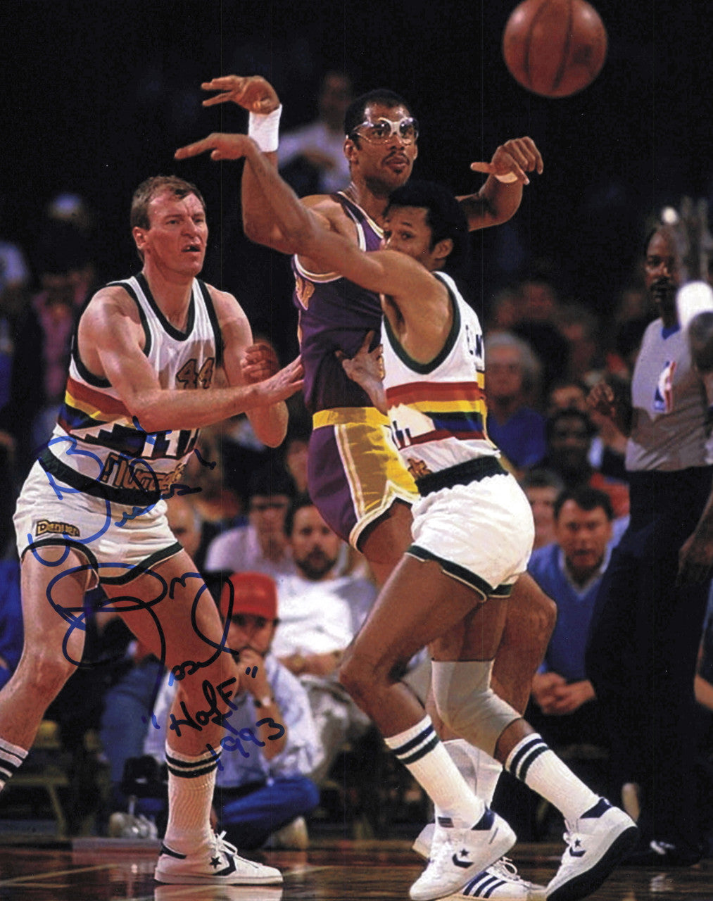 Dan Issel Autographed 8x10 Photo Denver Nuggets SKU #244940
