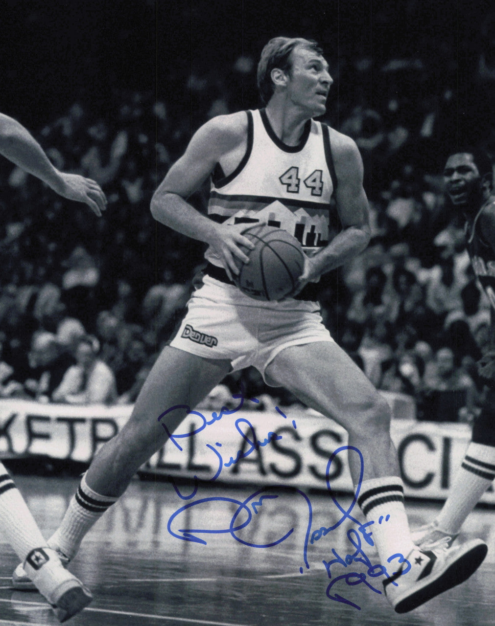 Dan Issel Autographed 8x10 Photo Denver Nuggets SKU #244943