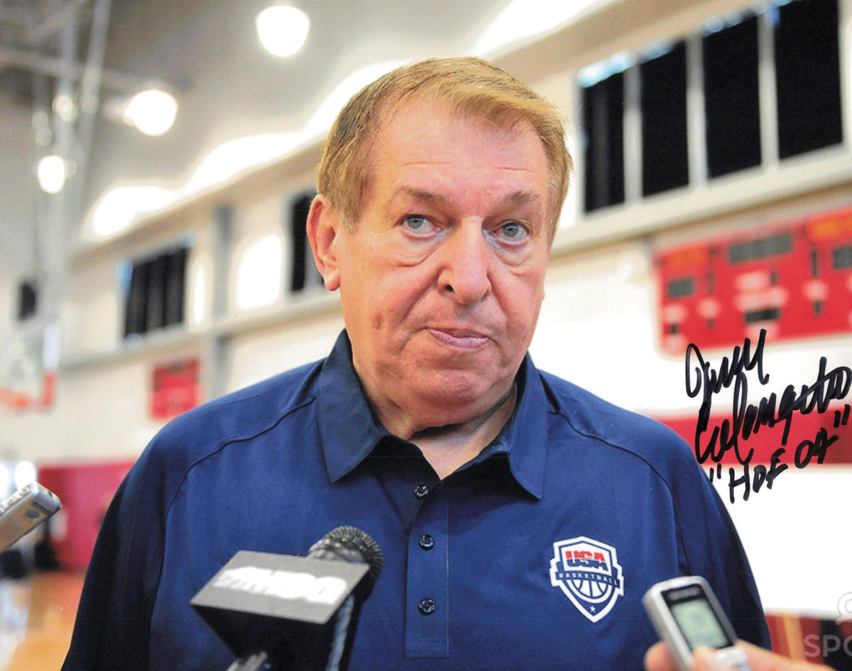 Jerry Colangelo Autographed 8x10 Photo Team USA Men's National Basketball Team "HOF 04" SKU #244951