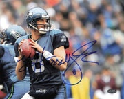 Matt Hasselbeck Autographed 8x10 Photo Seattle Seahawks MCS Holo #63004