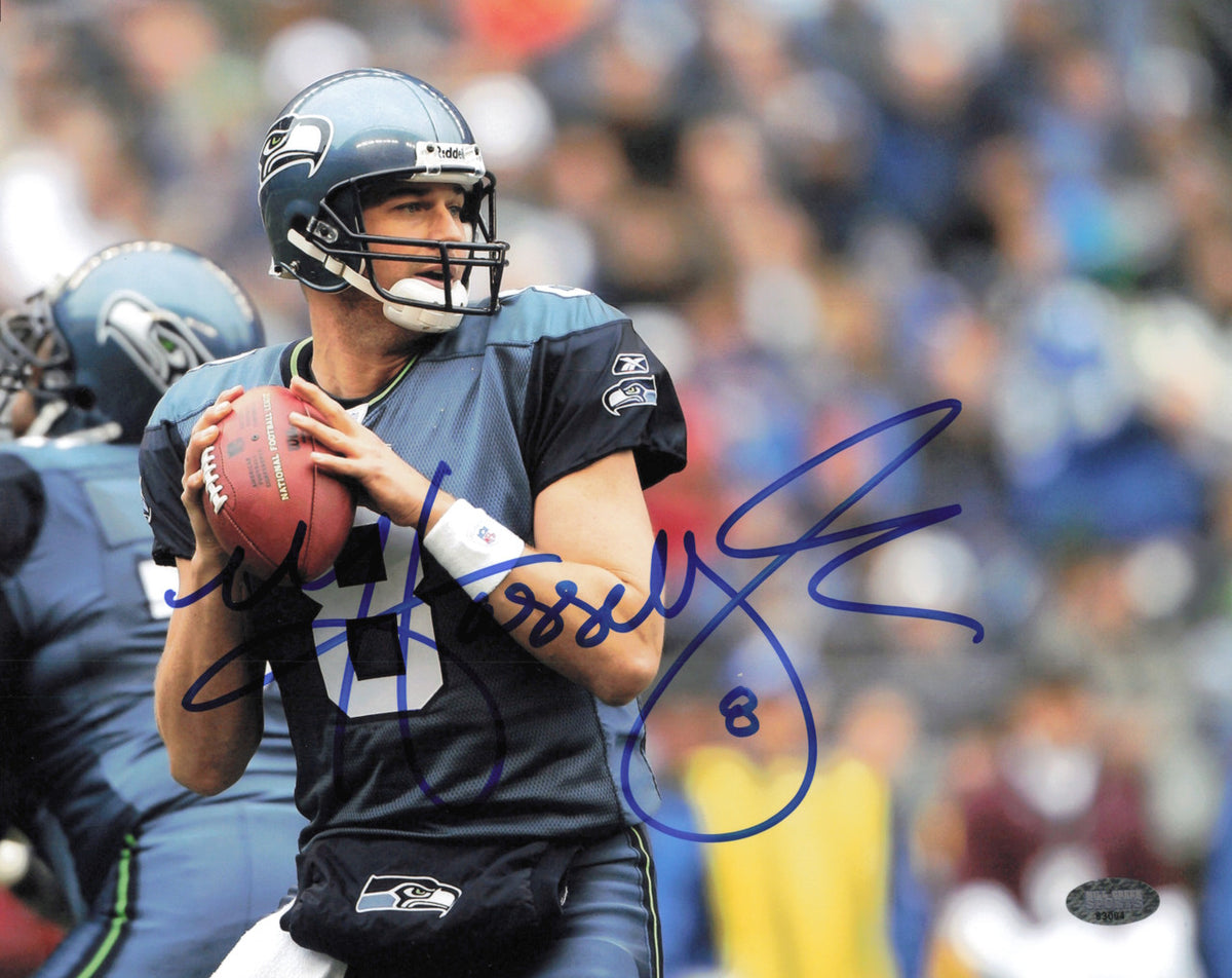 Matt Hasselbeck Autographed 8x10 Photo Seattle Seahawks MCS Holo #63004