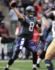 Matt Hasselbeck Autographed 8x10 Photo Seattle Seahawks MCS Holo #63005