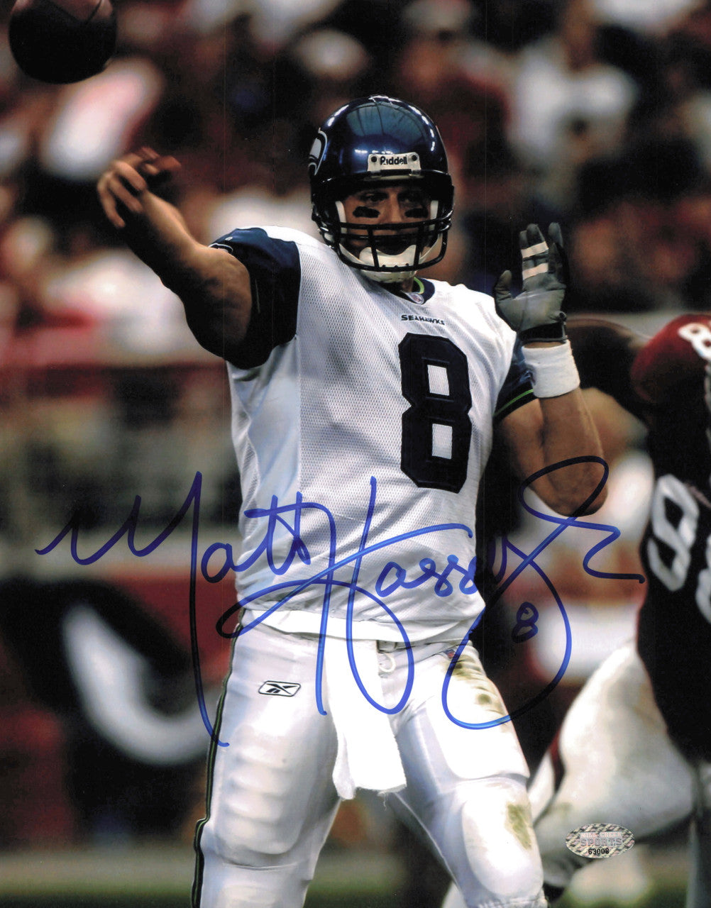 Matt Hasselbeck Autographed 8x10 Photo Seattle Seahawks MCS Holo #63008