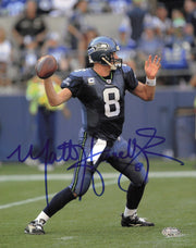 Matt Hasselbeck Autographed 8x10 Photo Seattle Seahawks MCS Holo #63013