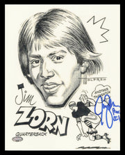 Jim Zorn Autographed 8x10 Photo Seattle Seahawks MCS Holo #63068