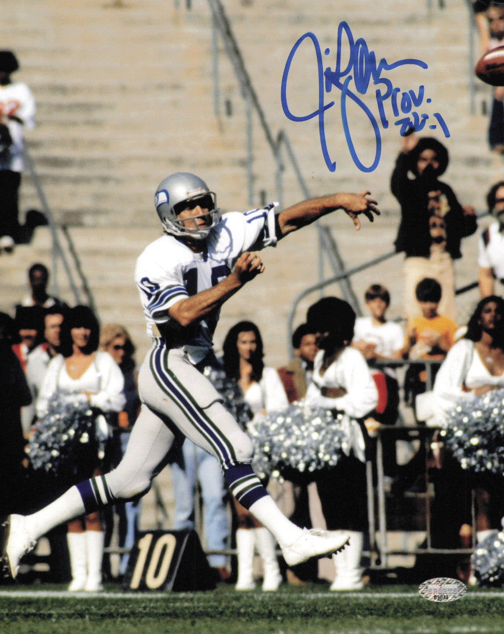 Jim Zorn Autographed 8x10 Photo Seattle Seahawks MCS Holo #63071