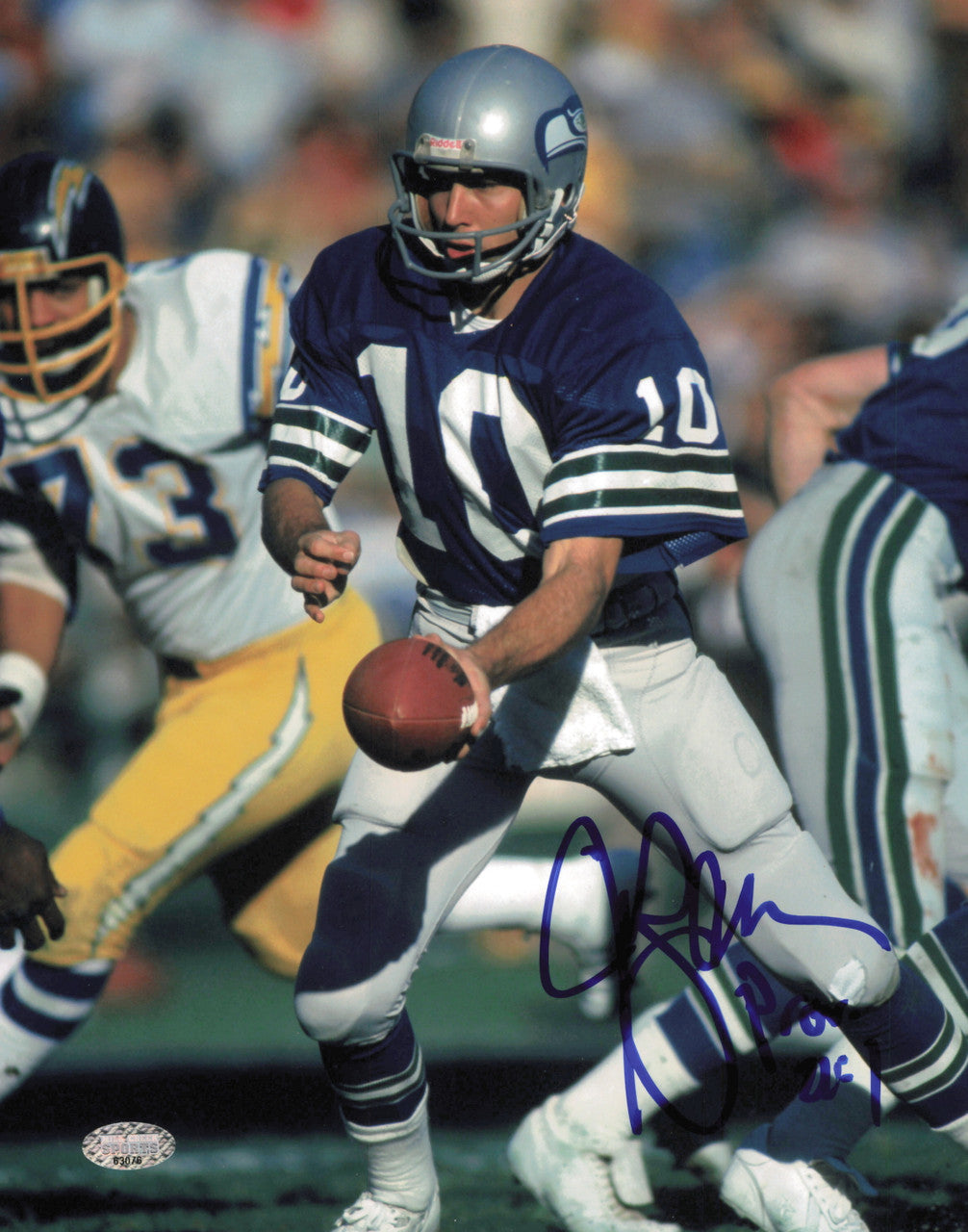 Jim Zorn Autographed 8x10 Photo Seattle Seahawks MCS Holo #63076