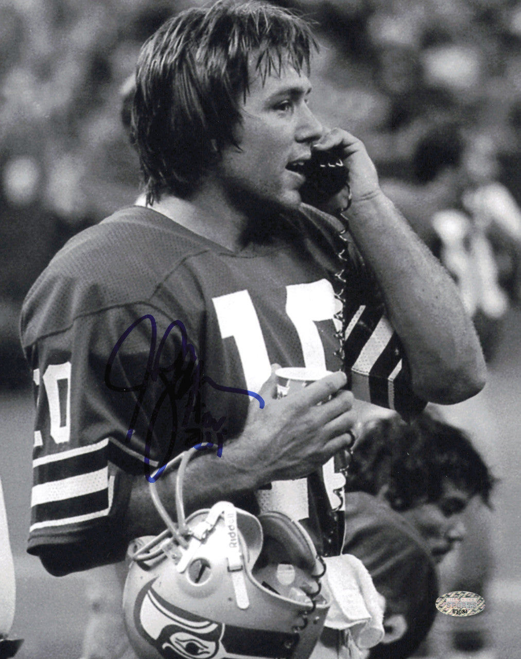 Jim Zorn Autographed 8x10 Photo Seattle Seahawks MCS Holo #63081