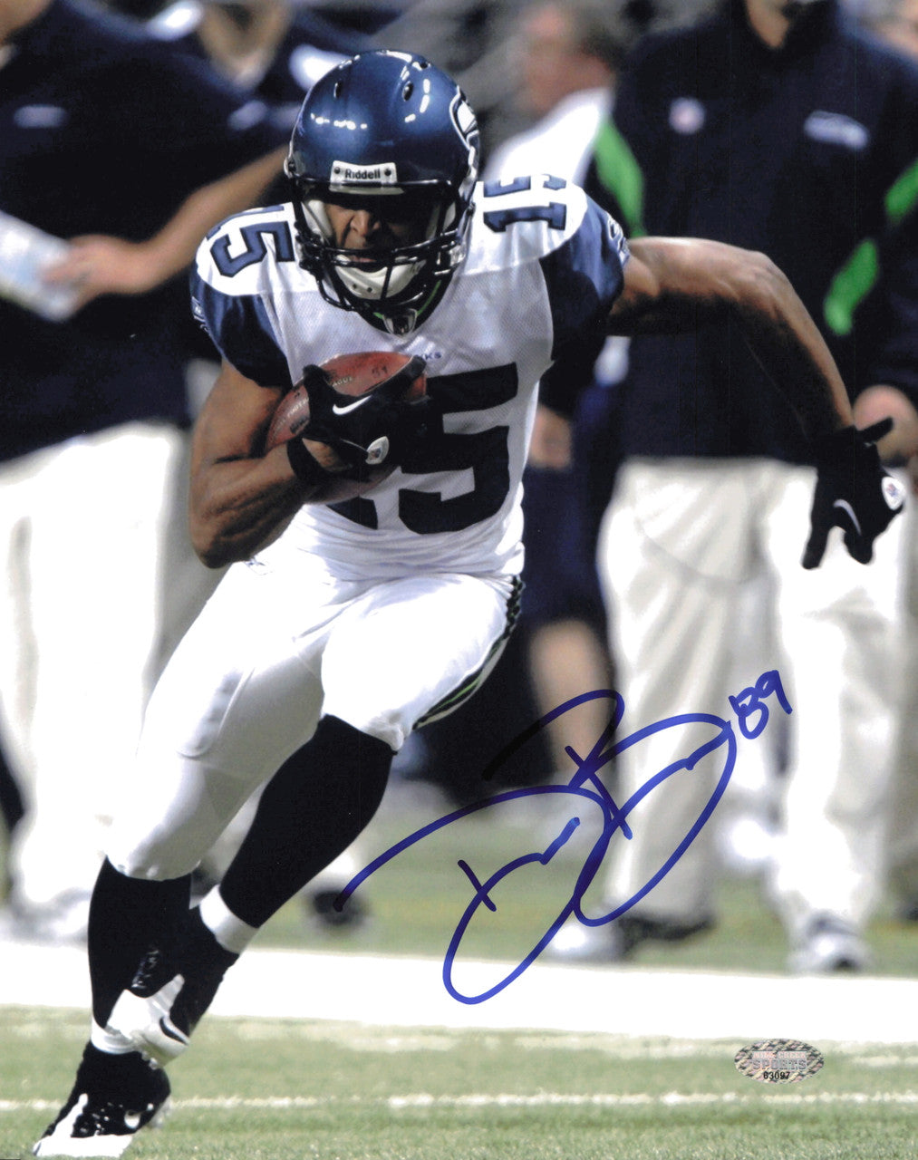 Doug Baldwin Autographed 8x10 Photo Seattle Seahawks MCS Holo #63097