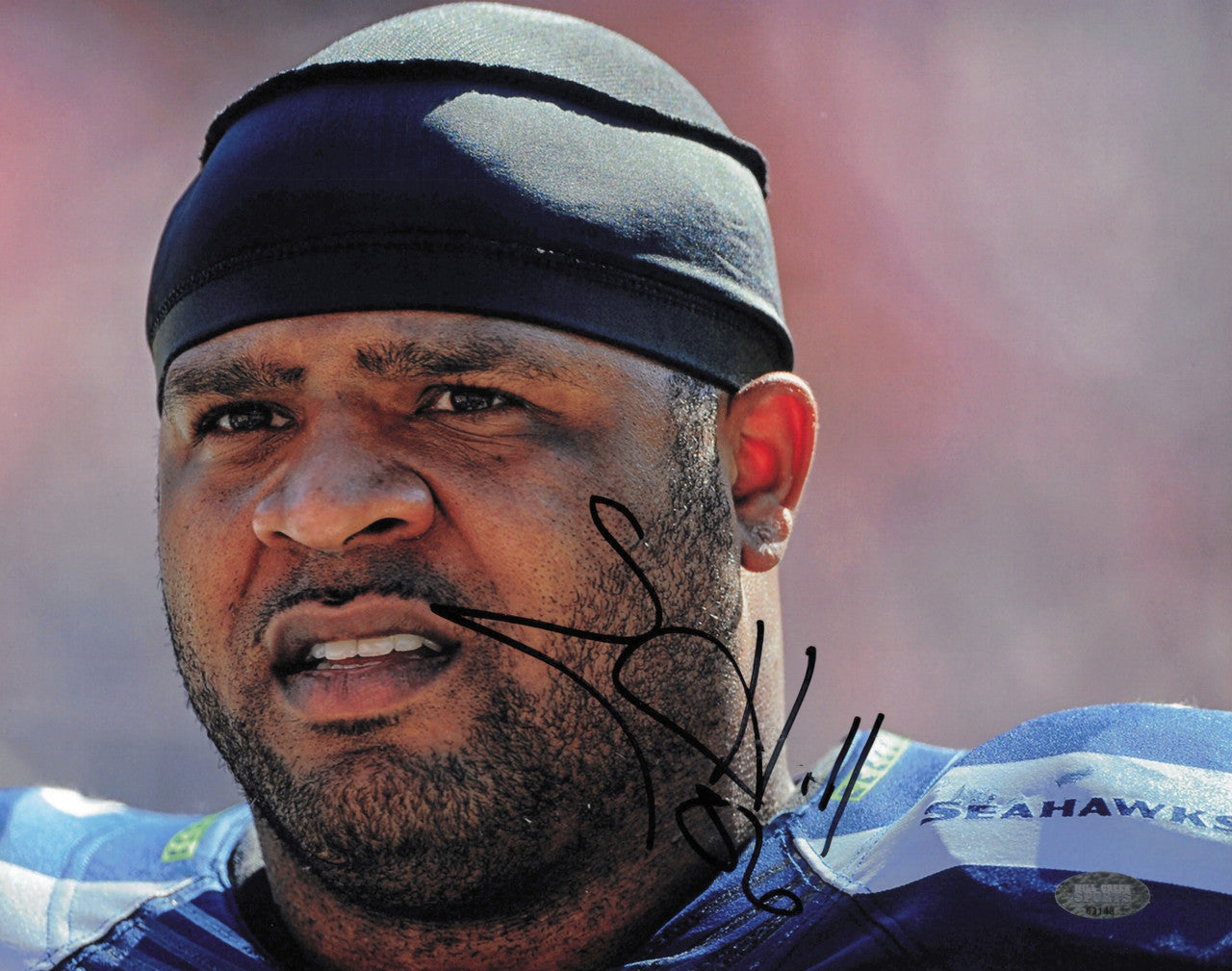 Leroy Hill Autographed 8x10 Photo Seattle Seahawks MCS Holo #63148