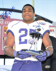 Bishop Sankey Autographed 8x10 Photo University of Washington Huskies MCS Holo #63181