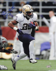 Bishop Sankey Autographed 8x10 Photo University of Washington Huskies MCS Holo #63187