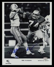 Manu Tuiasosopo Autographed 8x10 Photo Seattle Seahawks MCS Holo #63205