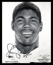 Sherman Smith Autographed 8x10 Photo Seattle Seahawks MCS Holo #63211