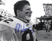 Dave Wyman Autographed 8x10 Photo Seattle Seahawks MCS Holo #63223