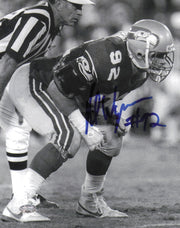 Dave Wyman Autographed 8x10 Photo Seattle Seahawks MCS Holo #63224