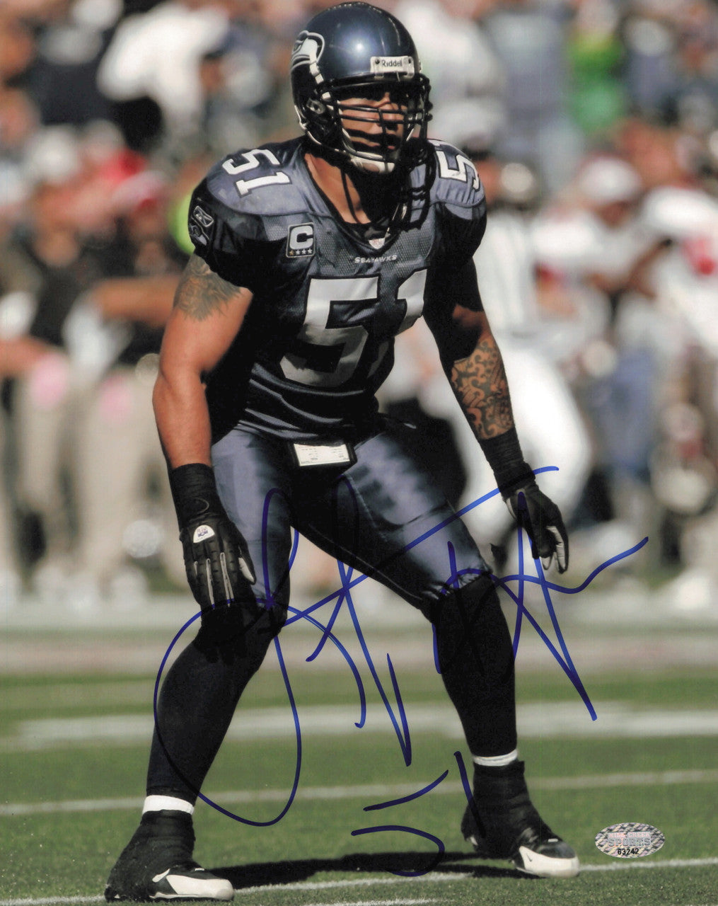 Lofa Tatupa Autographed 8x10 Photo Seattle Seahawks MCS Holo #63242