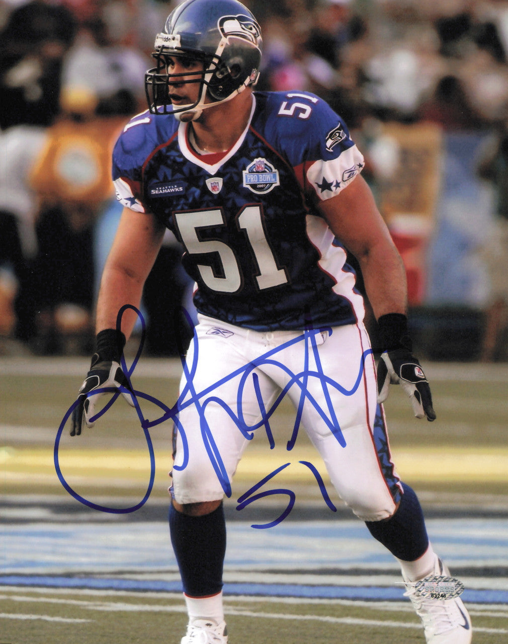 Lofa Tatupa Autographed 8x10 Photo Seattle Seahawks MCS Holo #63246