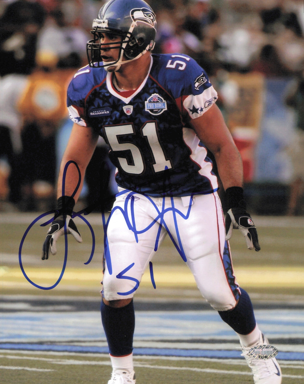 Lofa Tatupa Autographed 8x10 Photo Seattle Seahawks MCS Holo #63249